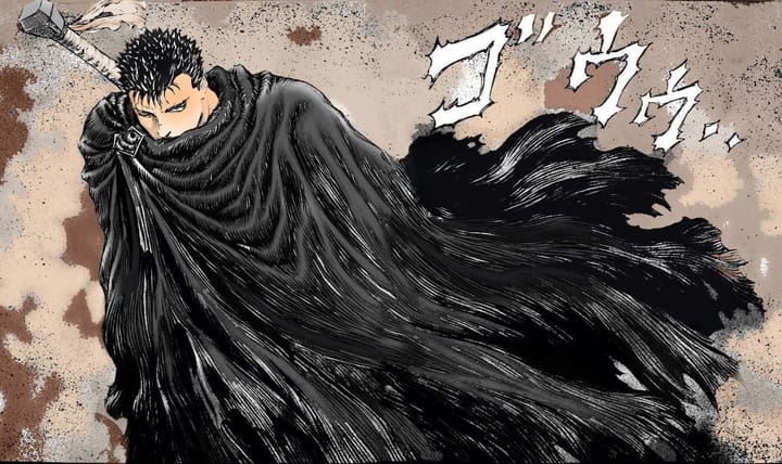 Manga Berserk Capai 70 Juta Kopi di Seluruh Dunia