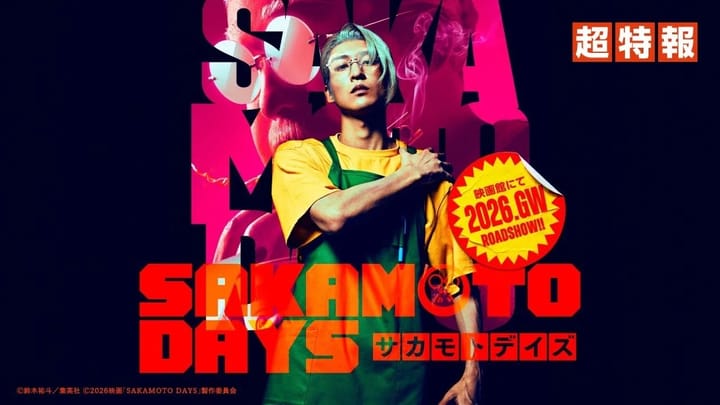 Sakamoto Days Resmi Umumkan Adaptasi Live Action